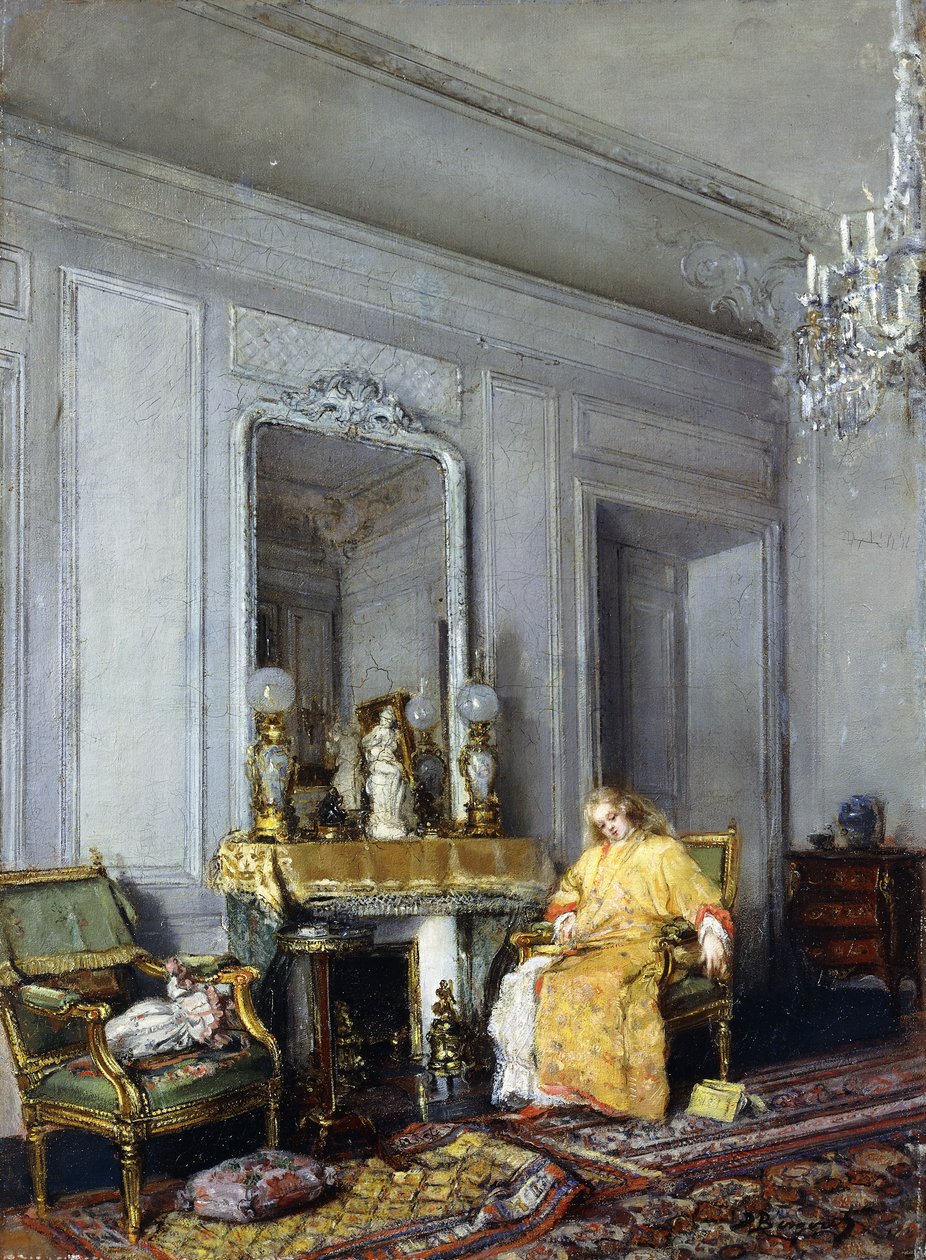 Bir An Dinlenme, by Denis Pierre Bergeret