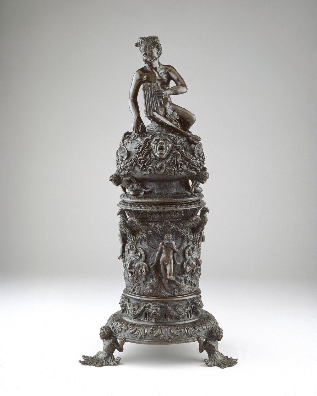 Parfüm Brülörü, c.1530-40 (bronz) by Desiderio da Firenze