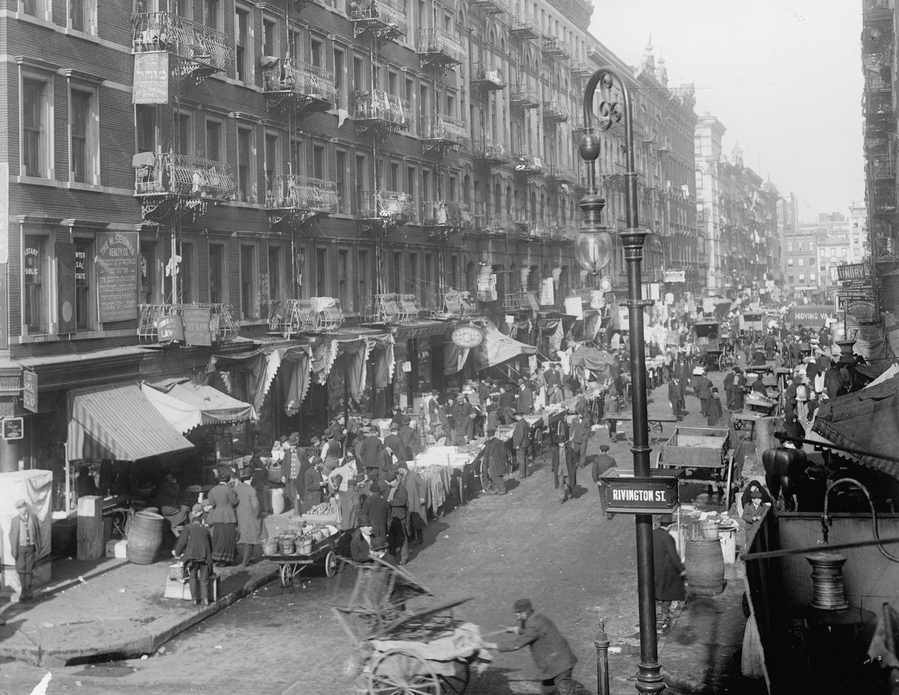 The Ghetto, New York, N.Y., c.1900-15  by Detroit Publishing Co.