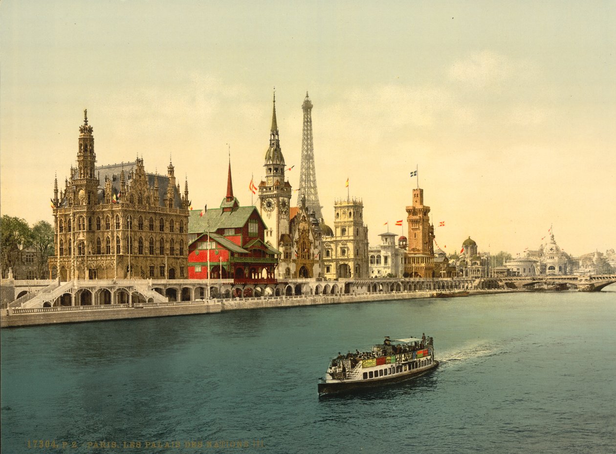 1900 Evrensel Sergisi, Paris, c.1890-1900 by Detroit Publishing Co.