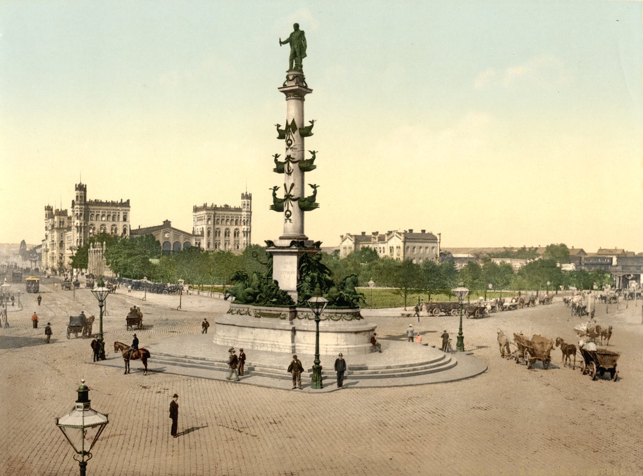 Praterstern, Viyana, Avusturya-Macaristan, 1900 dolayları by Detroit Publishing Co.