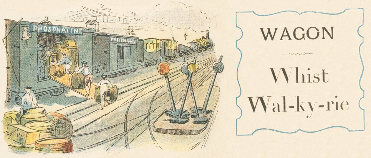 W: Vagon, ıslık, telsiz by Devambez Devambez