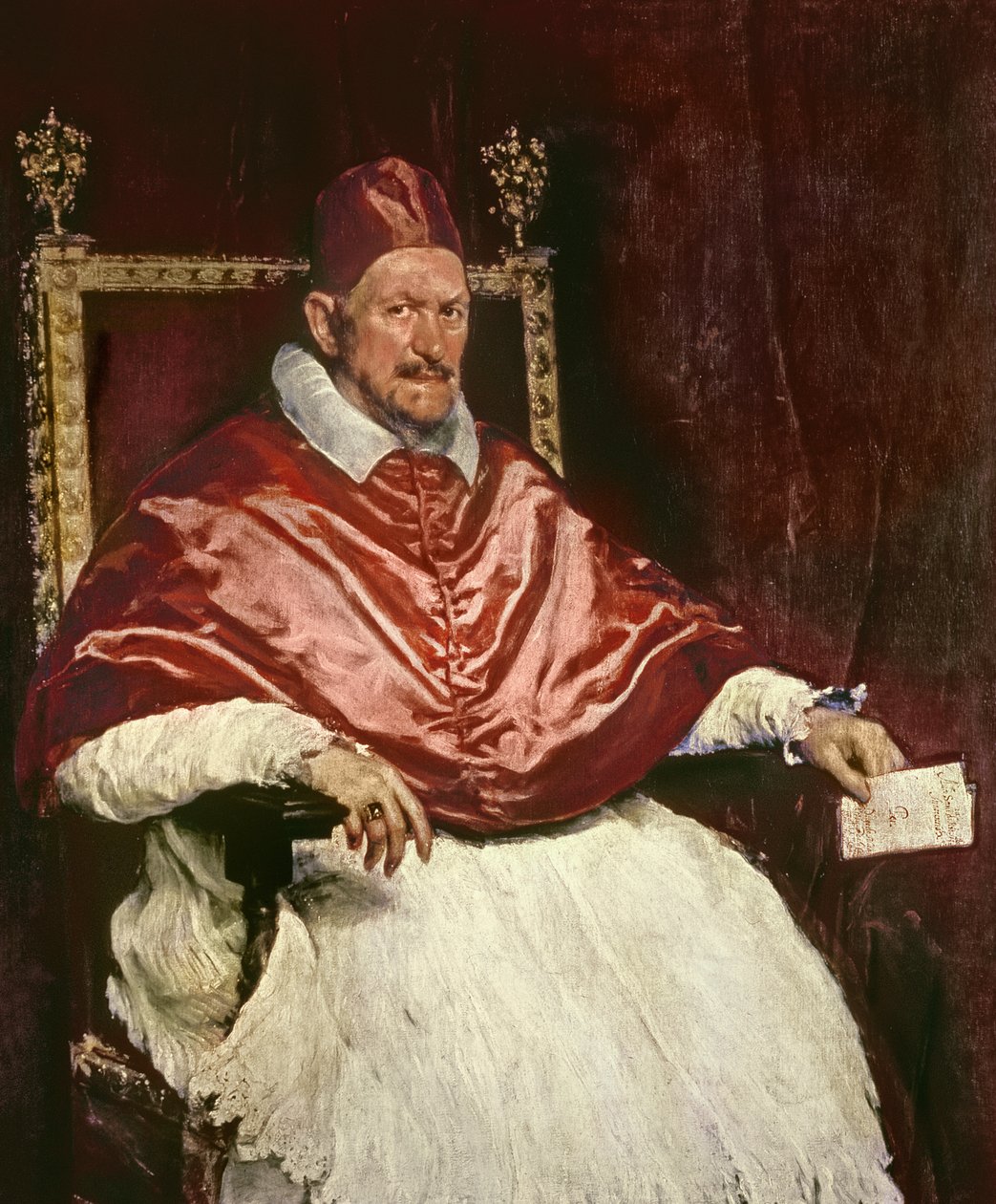 Portrait of Pope Innocent X (1574-1655), 1650  by Diego Velázquez