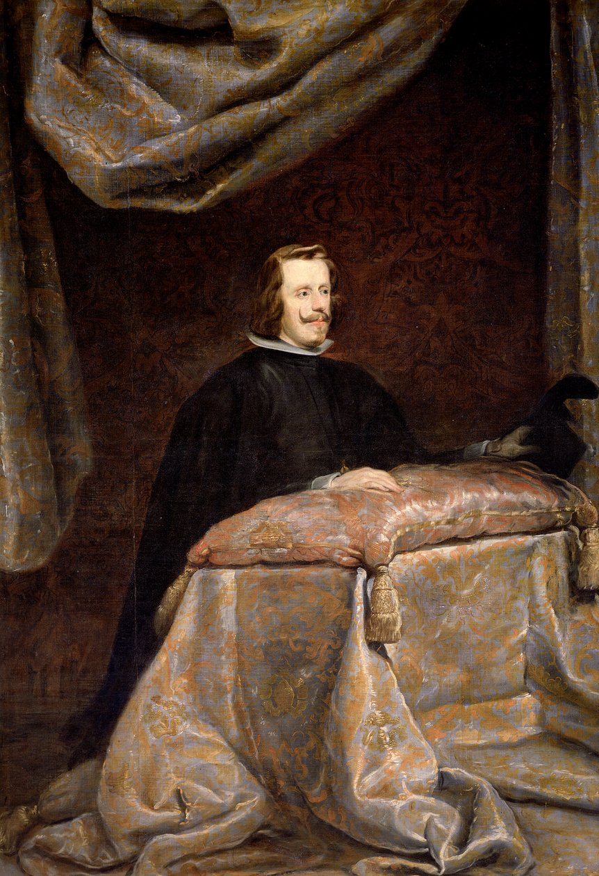 Felipe IV dua ediyor by Diego Velázquez
