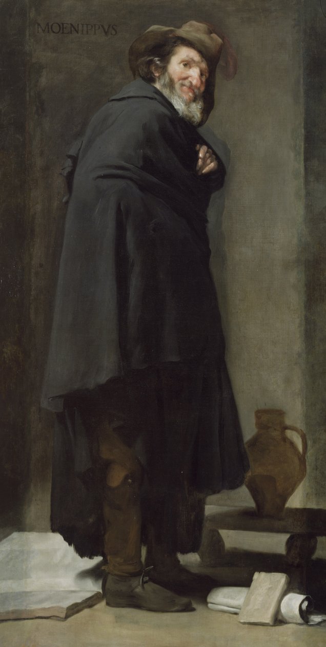 Menippos, 1640 by Diego Velázquez