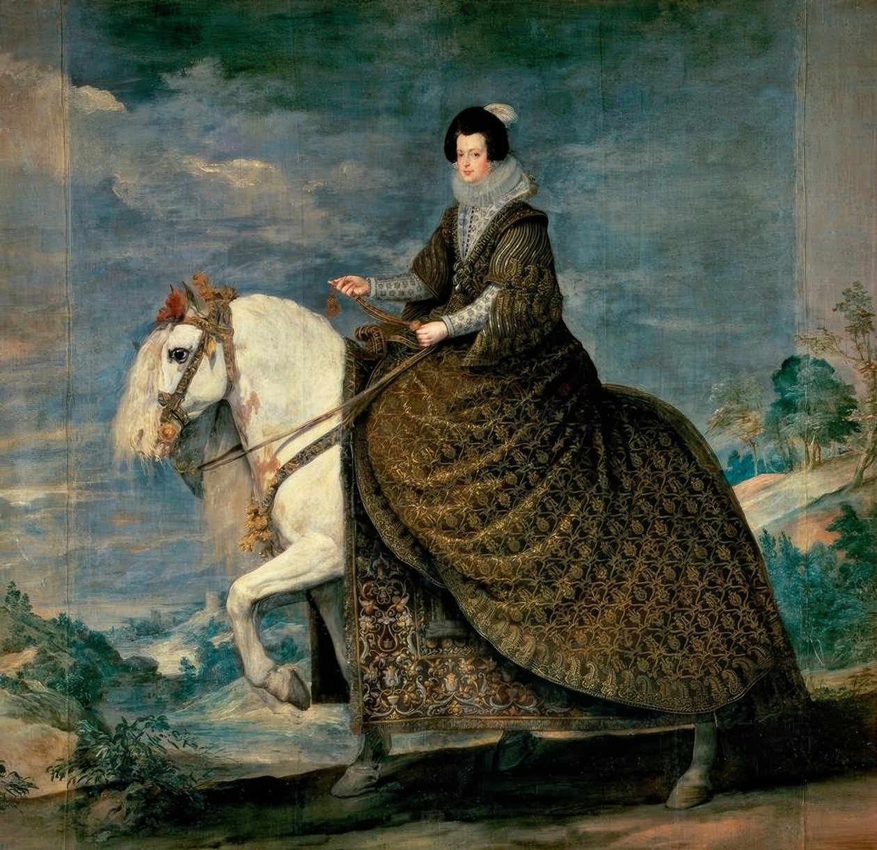 Burbonlu Isabella by Diego Velázquez