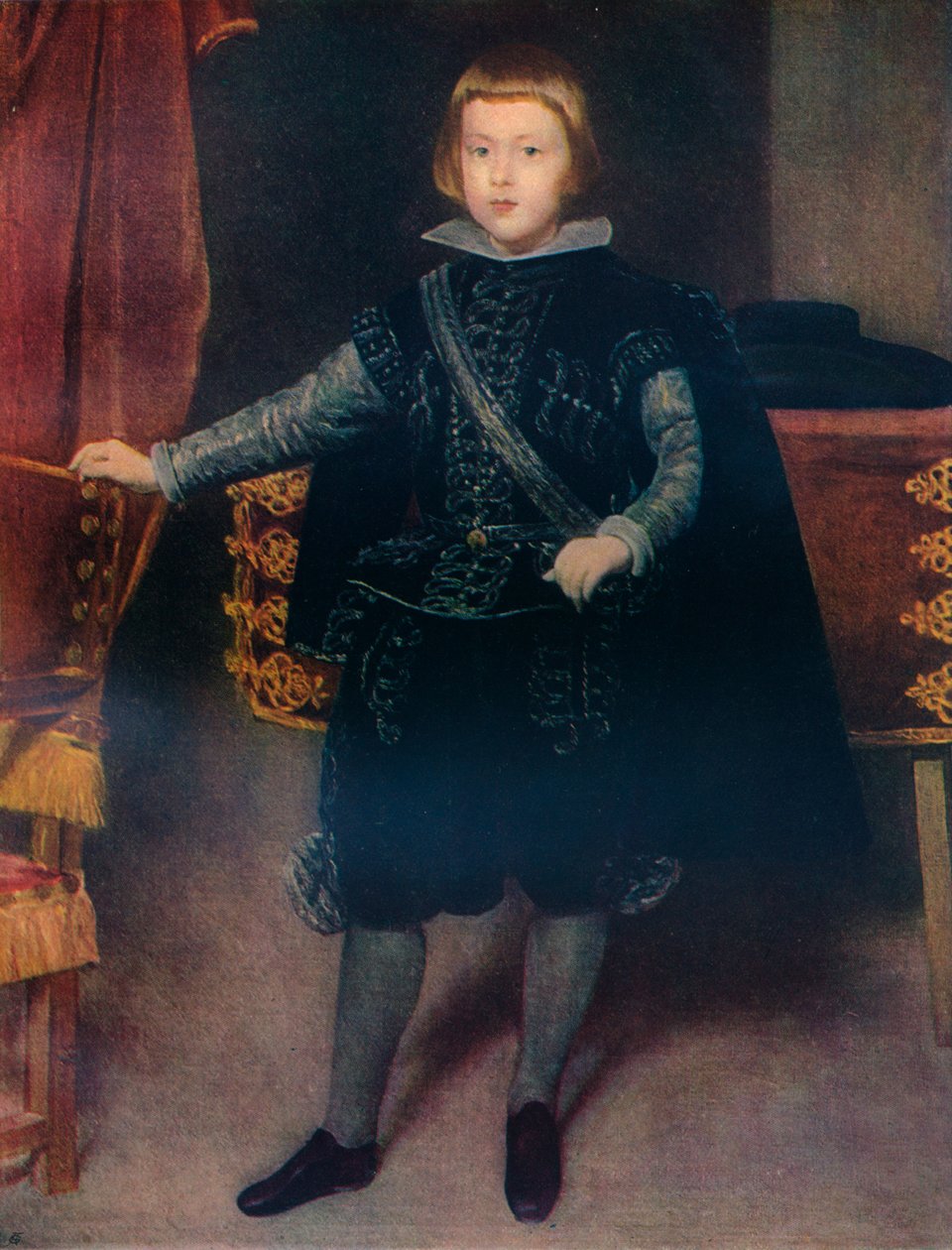 Bebek Baltasar Carlos 1629-1646, 1639 c1927 by Diego Velázquez
