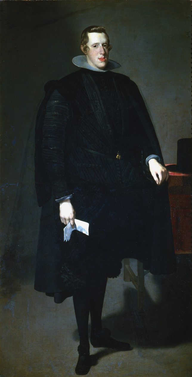 Philip IV, İspanya Kralı, c1626 by Diego Velázquez