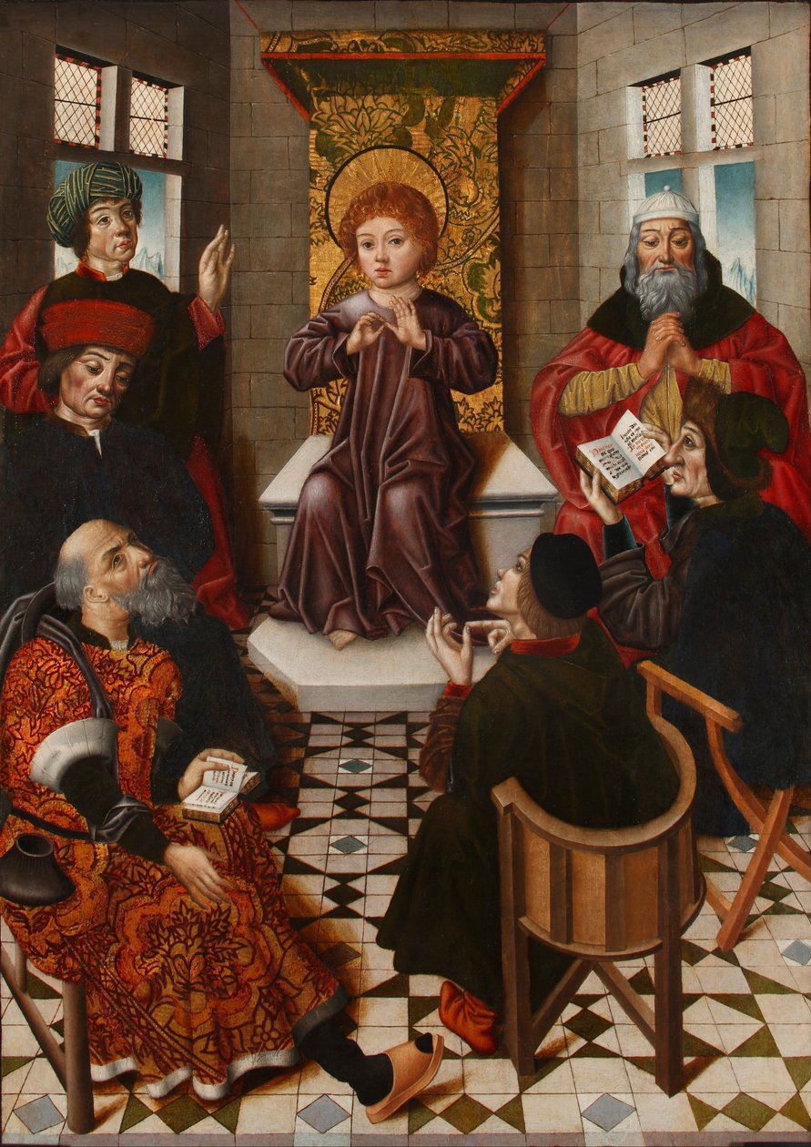 Doktorlar arasında İsa by Diego de la Cruz