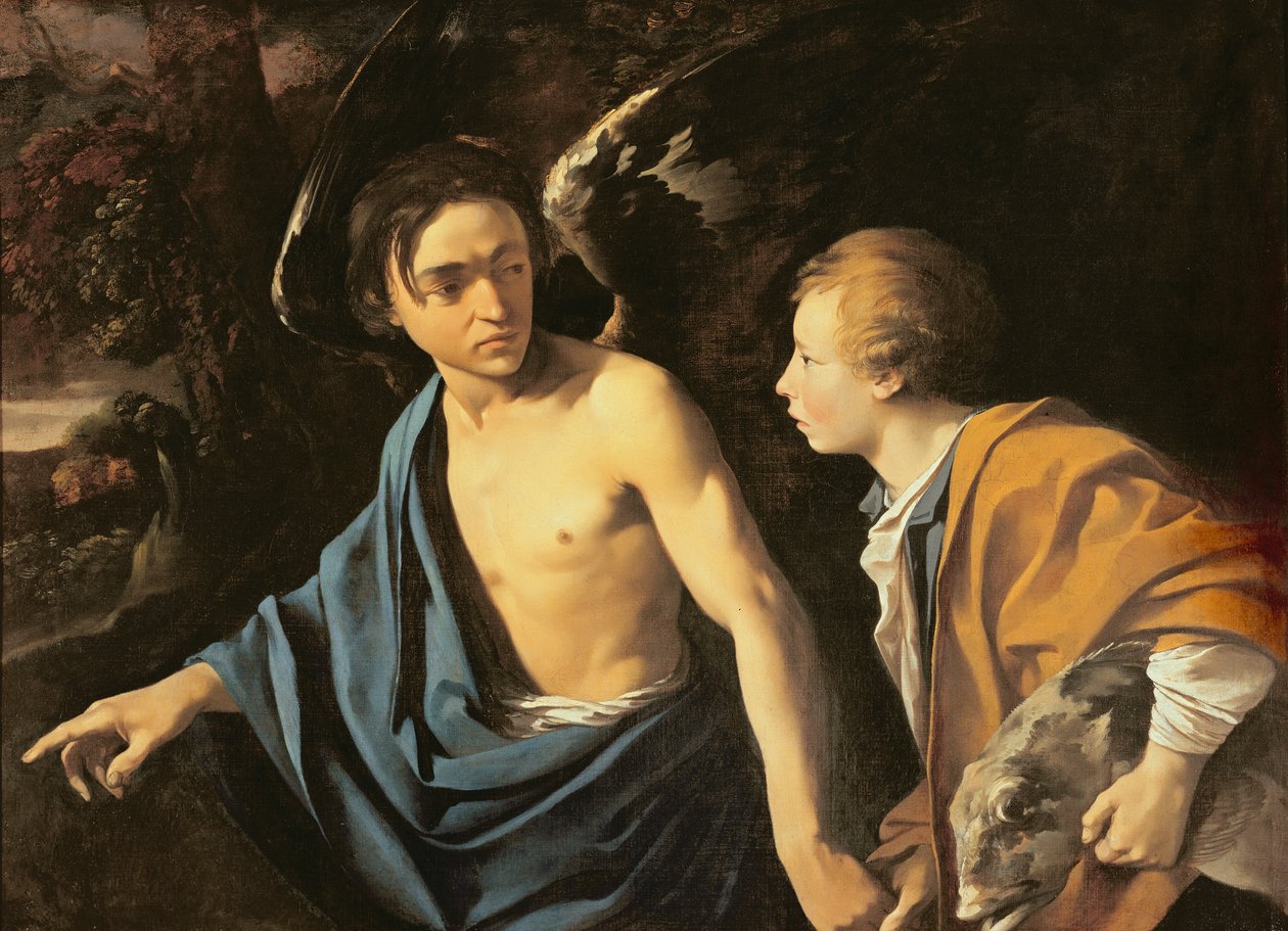 Tobias ve Melek by Dirck Baburen van