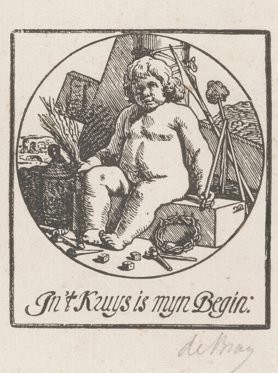 Acı Çekme Aletleriyle Çevrili Mesih Çocuk by Dirck de Bray