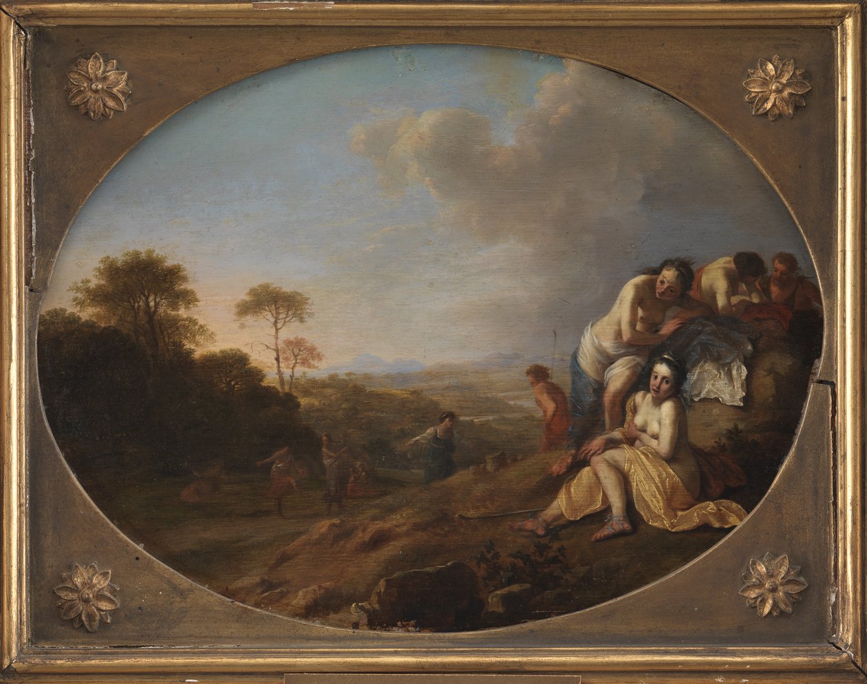 Manzaradaki Periler by Dirck van der Lisse