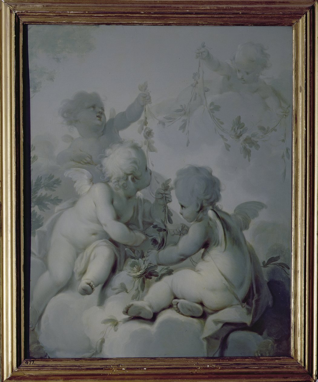Üç Aşk Tanrısı, c.1775 by Dirk van der Aa
