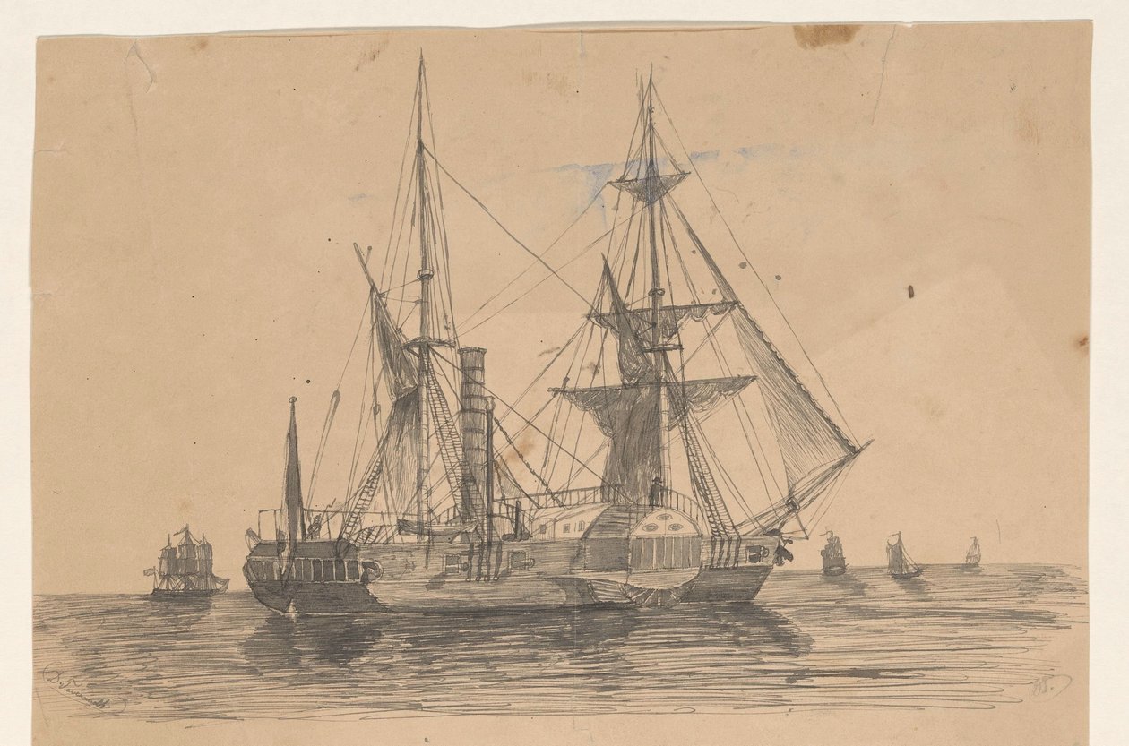 vapur Marianna by Dirk Arnoldus Tavenraat