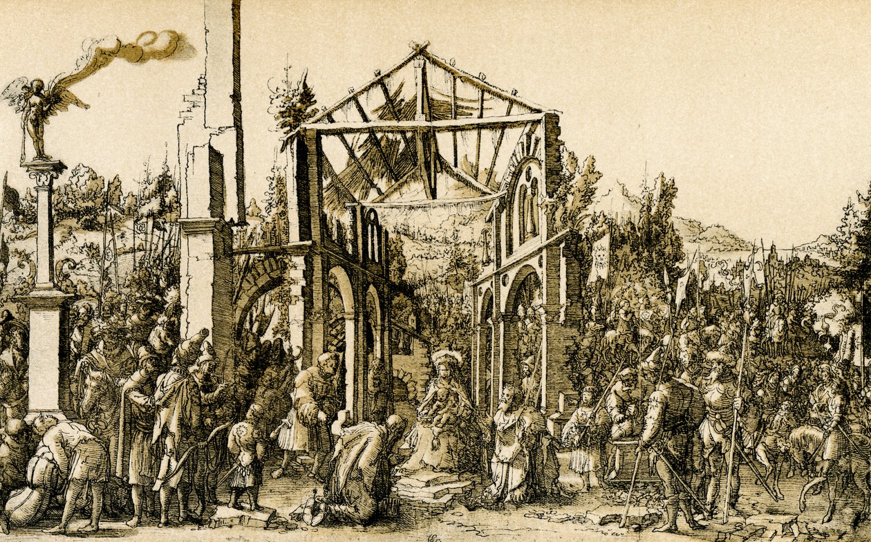 Üç Kralın Hayranlığı by Dirk Jacobsz Vellert