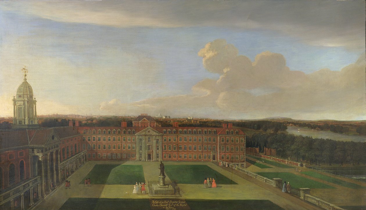 Kraliyet Hastanesi, Chelsea, 1717 by Dirk Maes