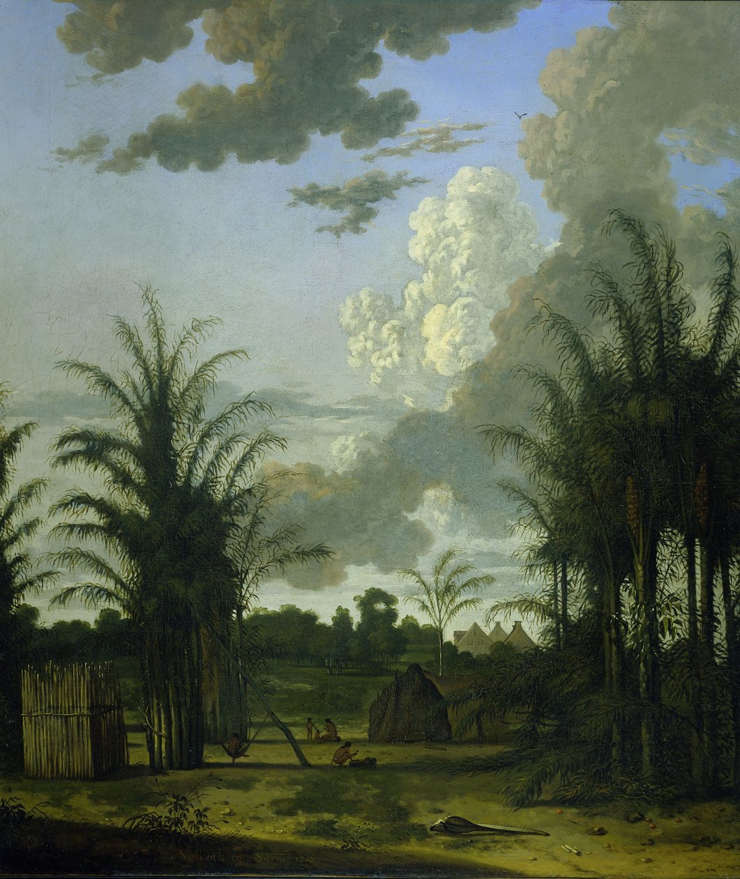 Surinam'da plantasyon by Dirk Valkenburg