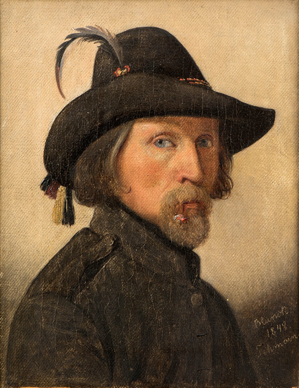 Lejyoner Olarak Otoportre, 1848. by Ditlev Blunck