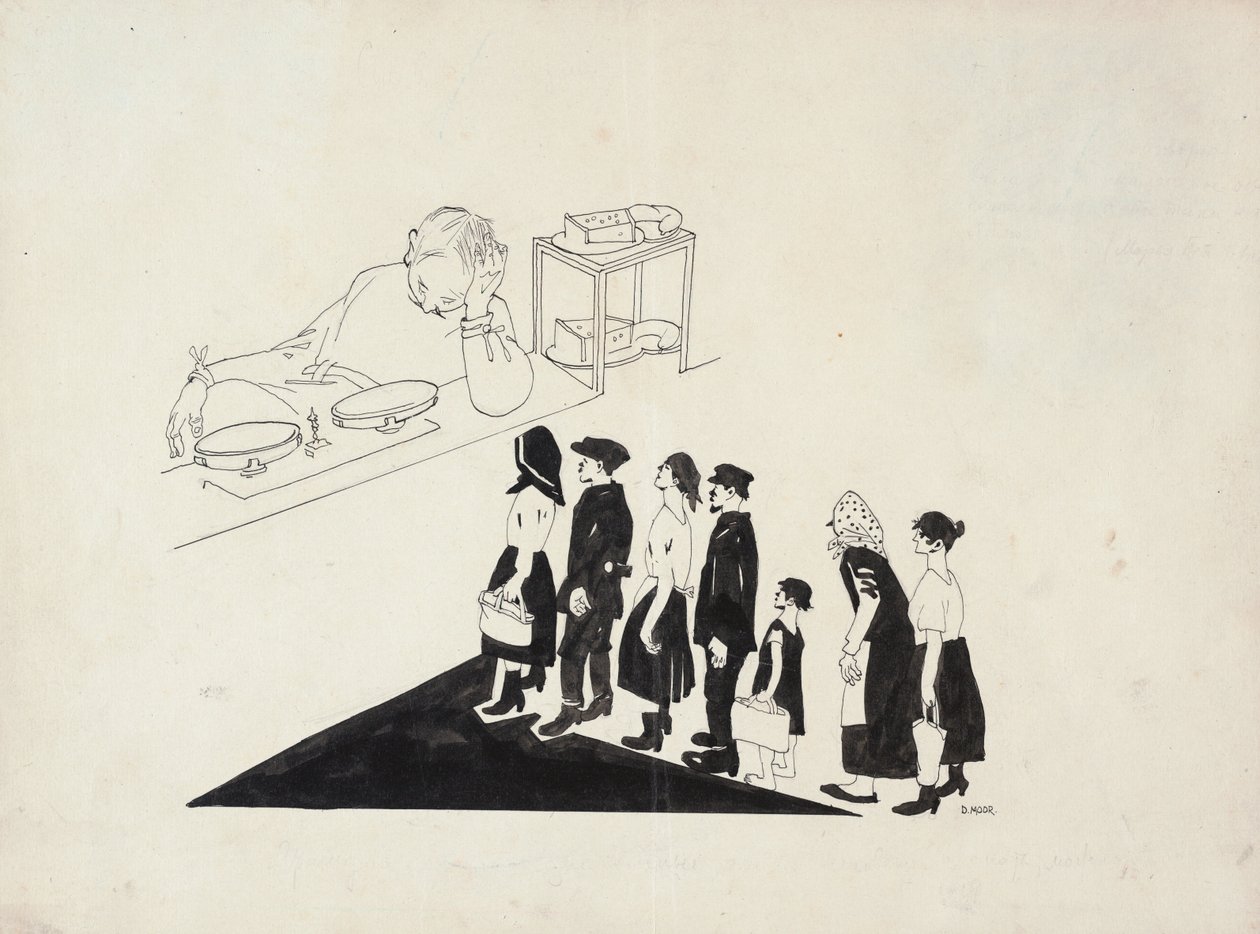 Sıra, 1920. by Dmitriy Stakhievich Moor