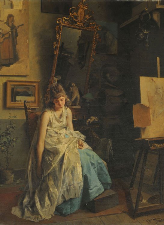 Model by Domenico Induno