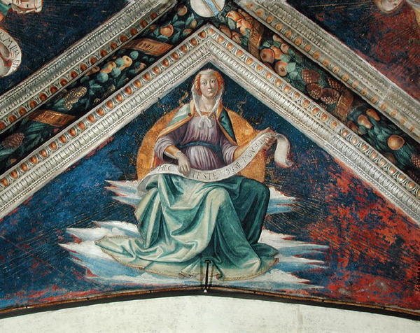 ಎ ಸಿಬಿಲ್, 1483-86 ಟರ್ಕ್ by Domenico Ghirlandaio