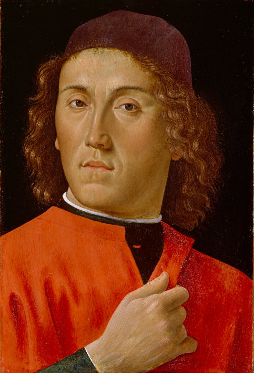 Genç adam by Domenico Ghirlandaio