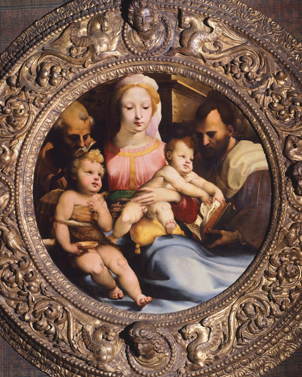 Kutsal Aile, Domenico Beccafumi (1486-1551) by Domenico Beccafumi