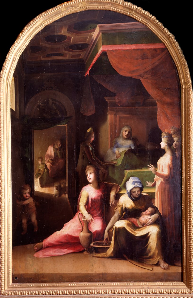 Bakirenin doğuşu (Resim, c.1540-1543) by Domenico Beccafumi