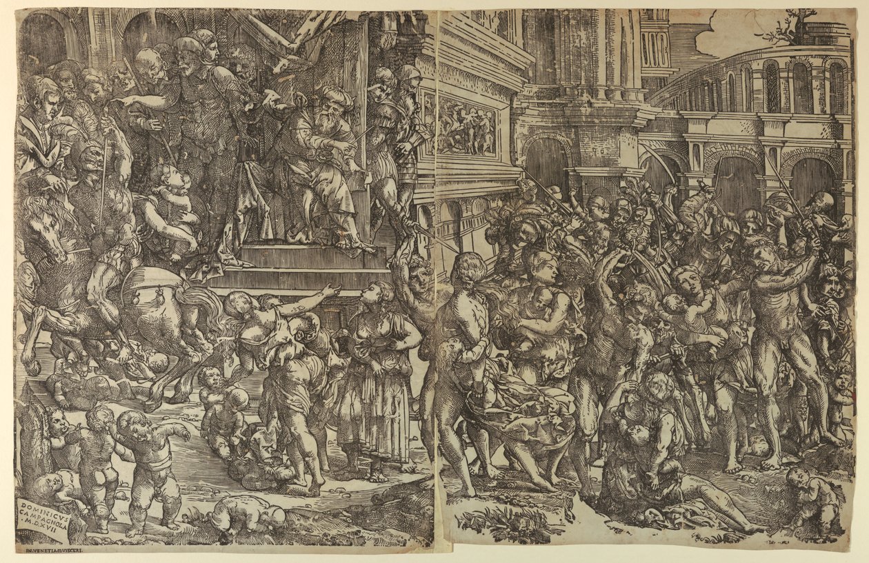 Masumların Katliamı by Domenico Campagnola
