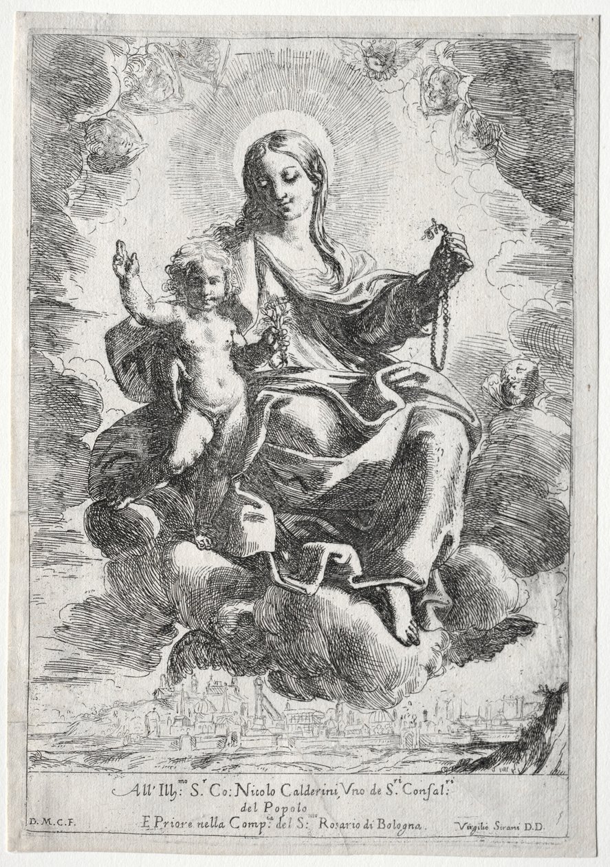 Tesbih Madonna. by Domenico Maria Canuti