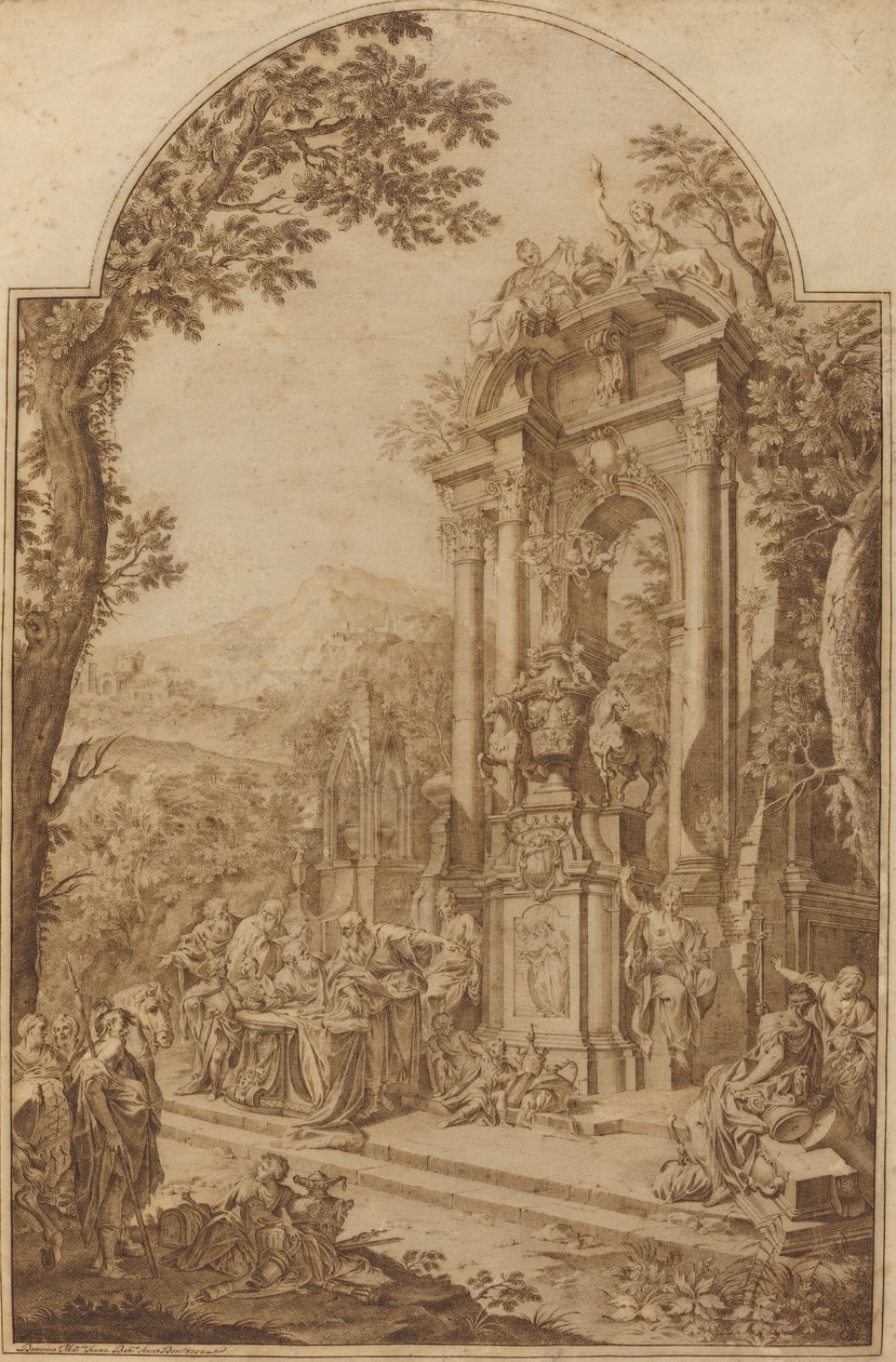 William Şansölye Cowper Anıtı by Domenico Maria Fratta