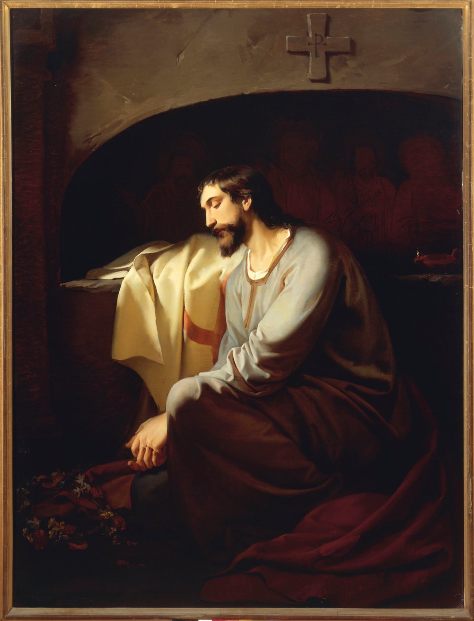 bir acemi by Domenico Morelli