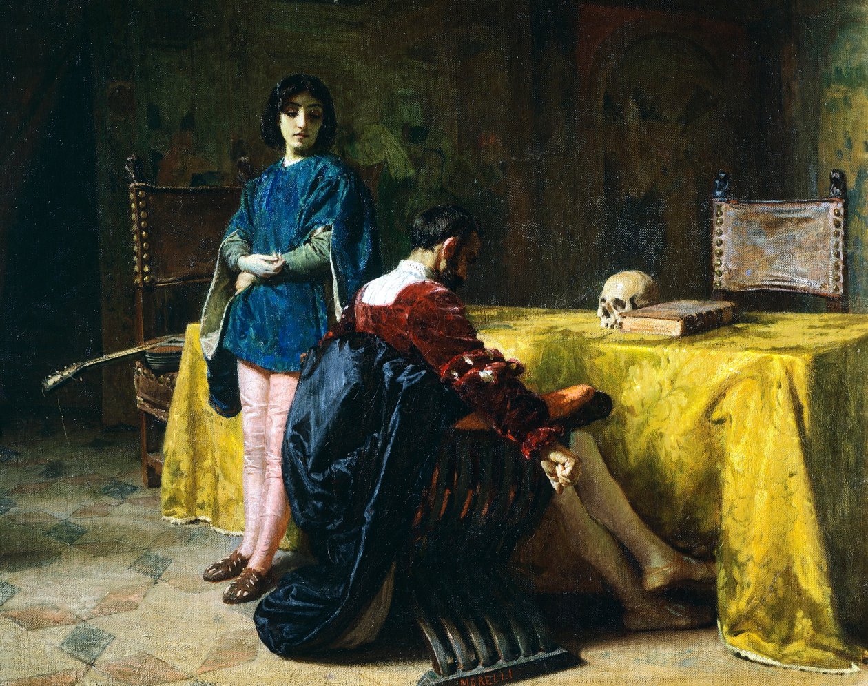 Kont Lara, Domenico Morelli by Domenico Morelli