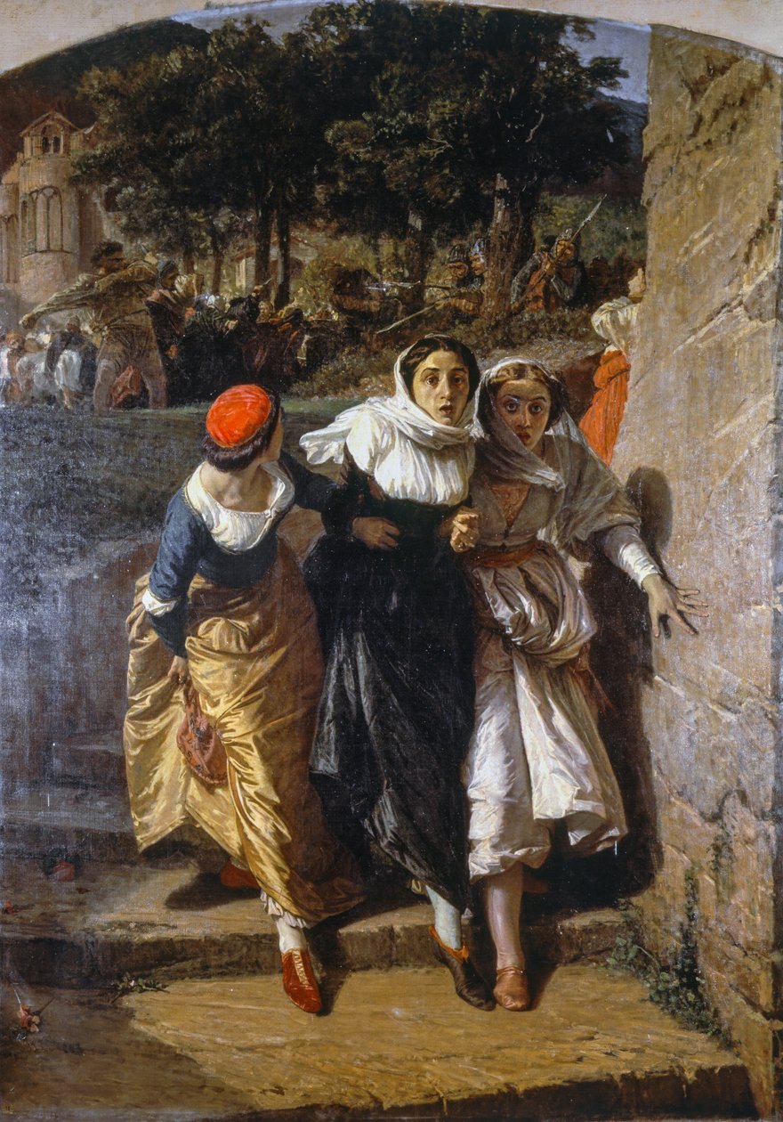 Sicilya Vespers by Domenico Morelli