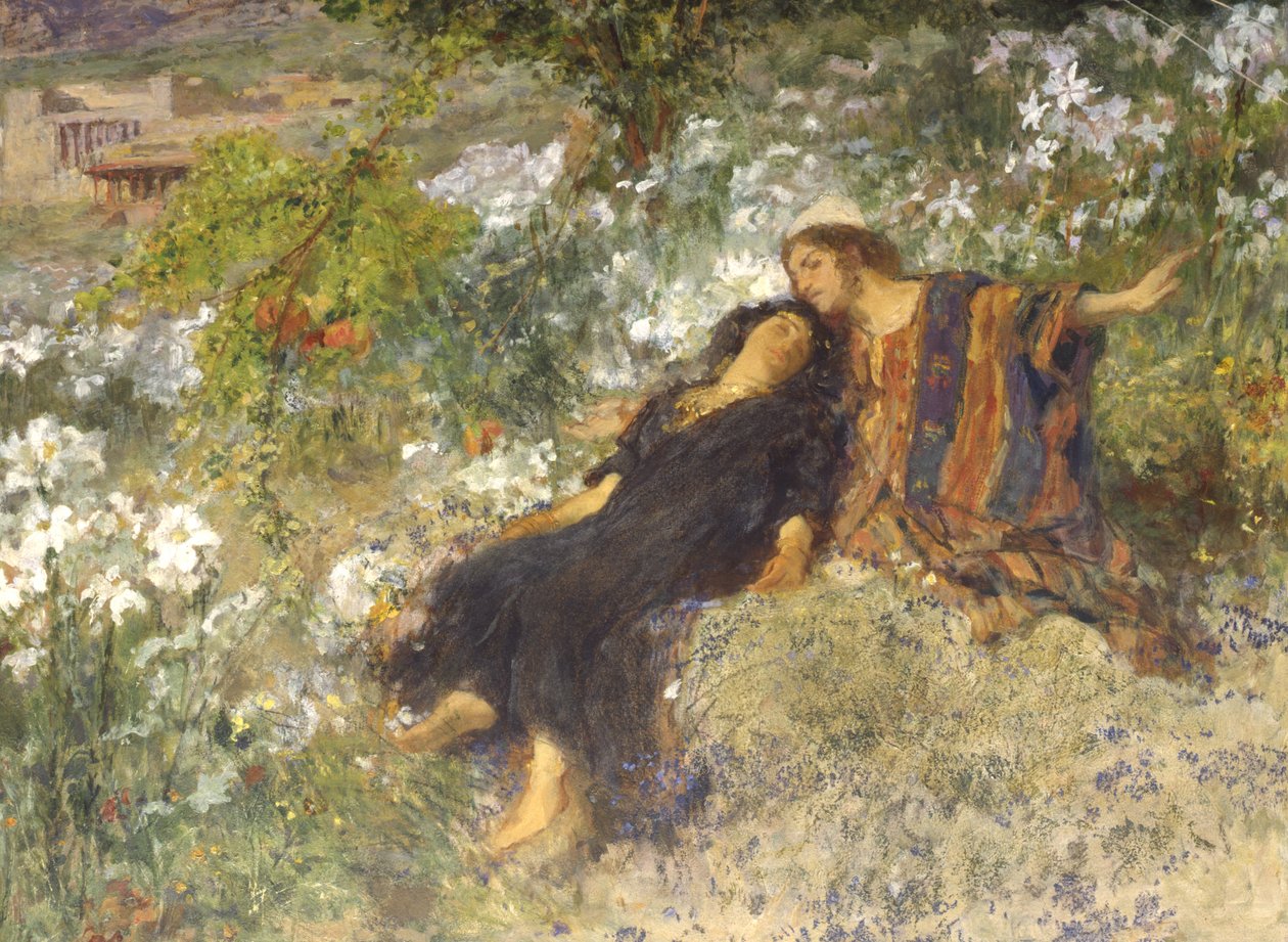 Süleyman'ın Şarkısı by Domenico Morelli