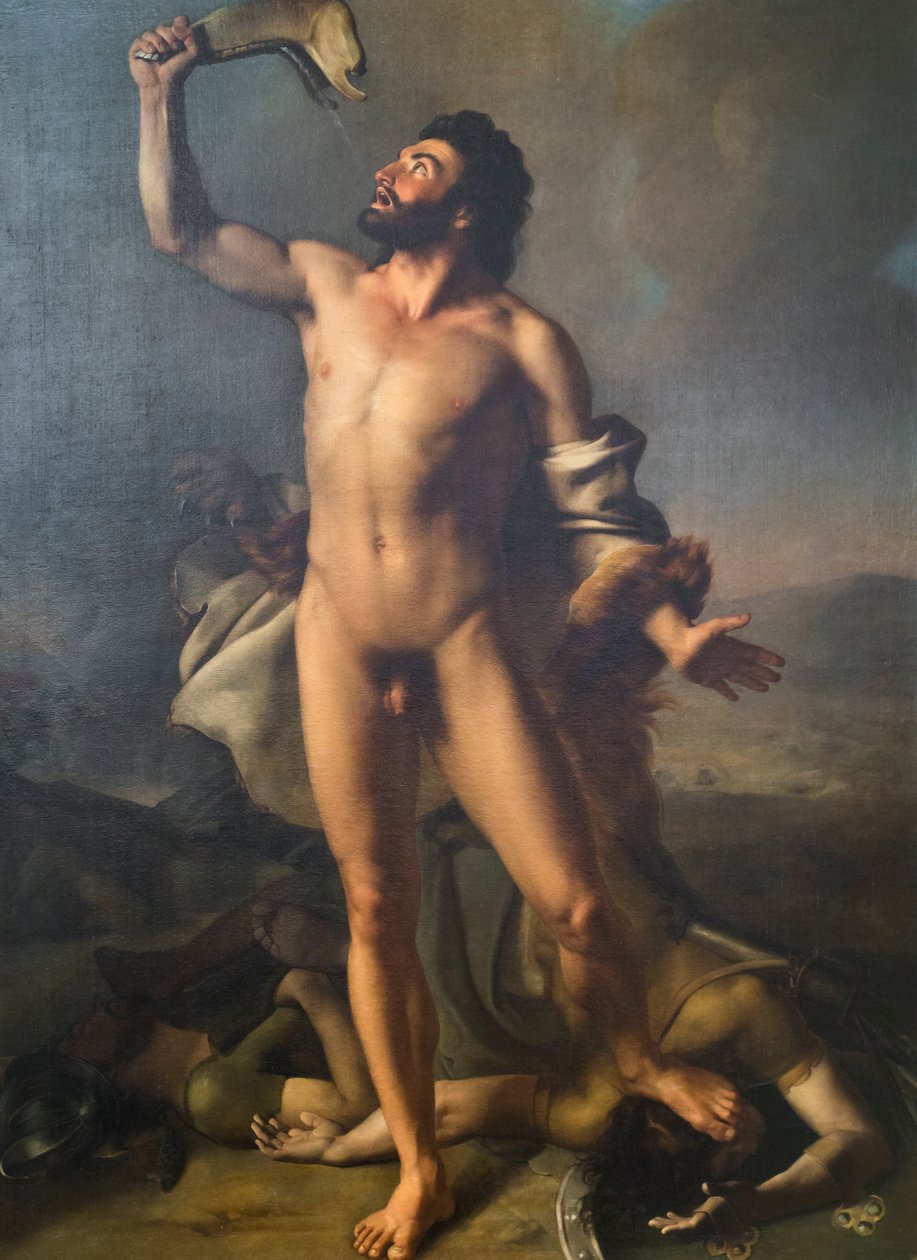 Samson (tuval üzerine yağlıboya) by Domenico Pellegrini
