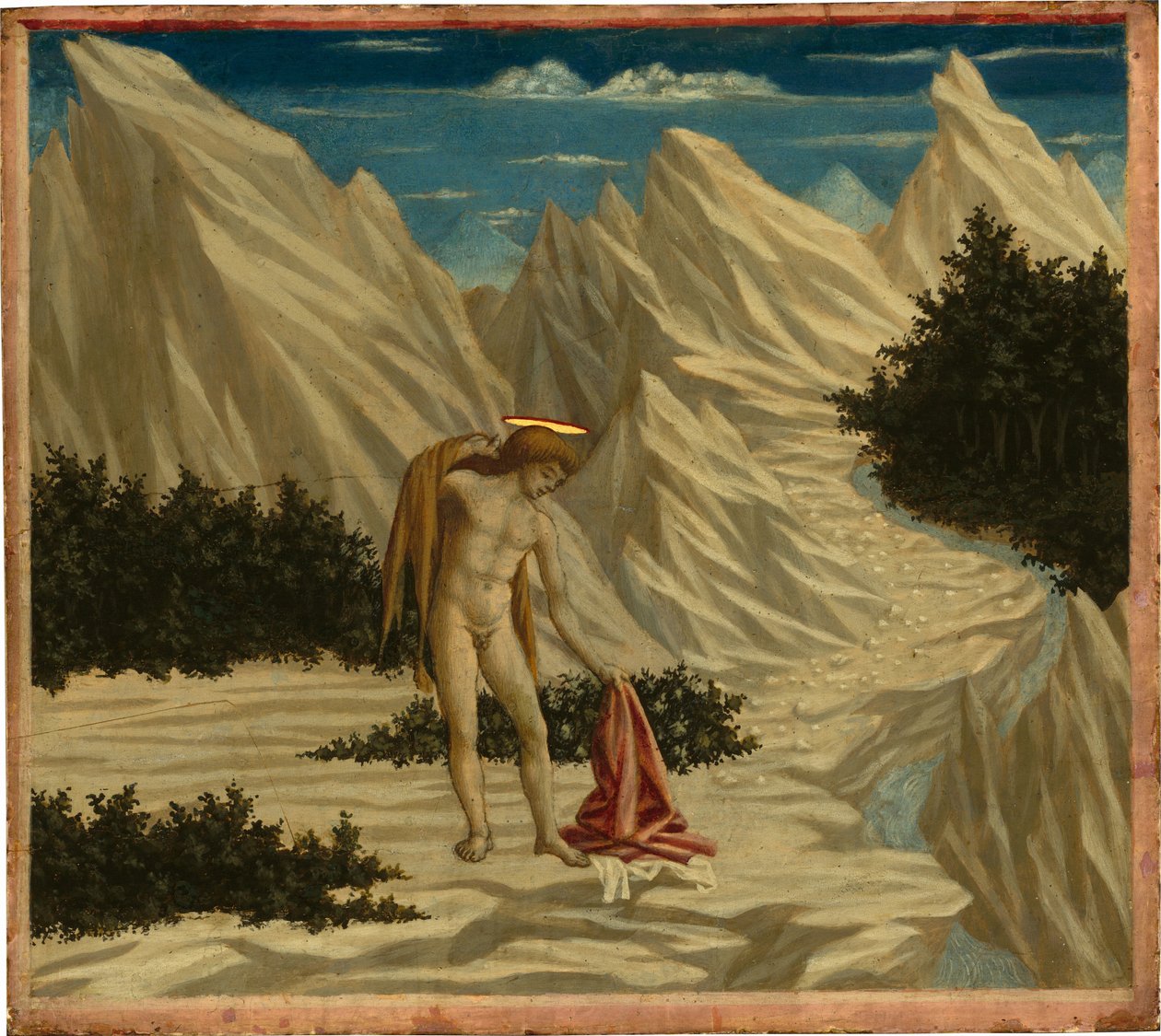 Çölde Aziz John by Domenico Veneziano
