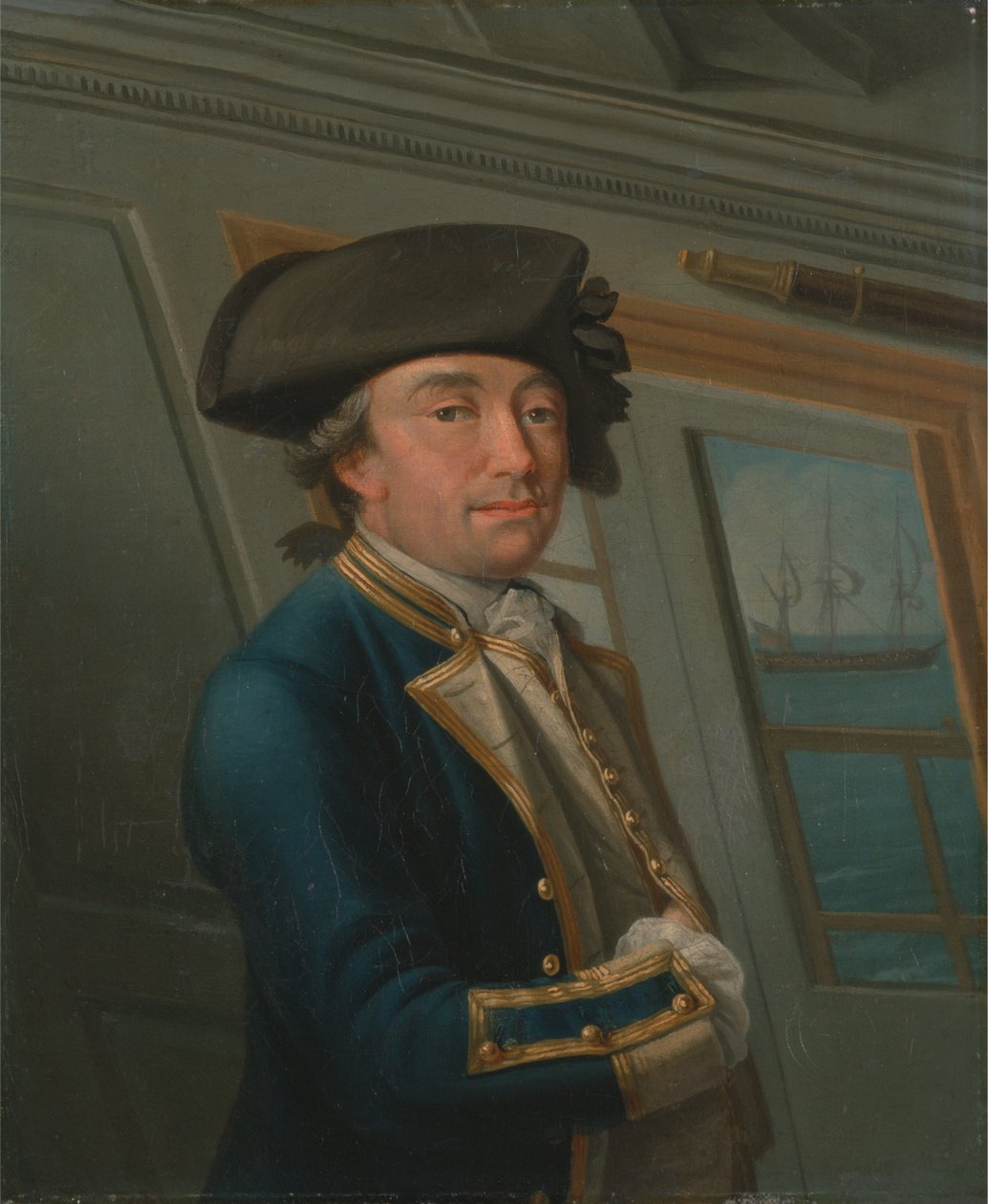 Kaptan William Locker by Dominic Serres RA