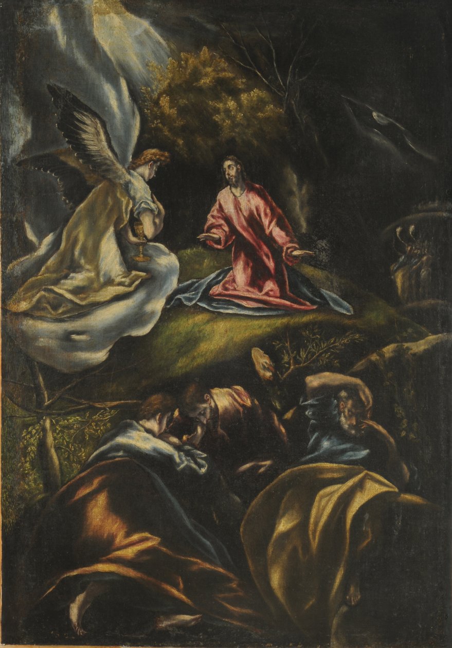 Bahçedeki Acı, 1600-1607. by Dominico El Greco