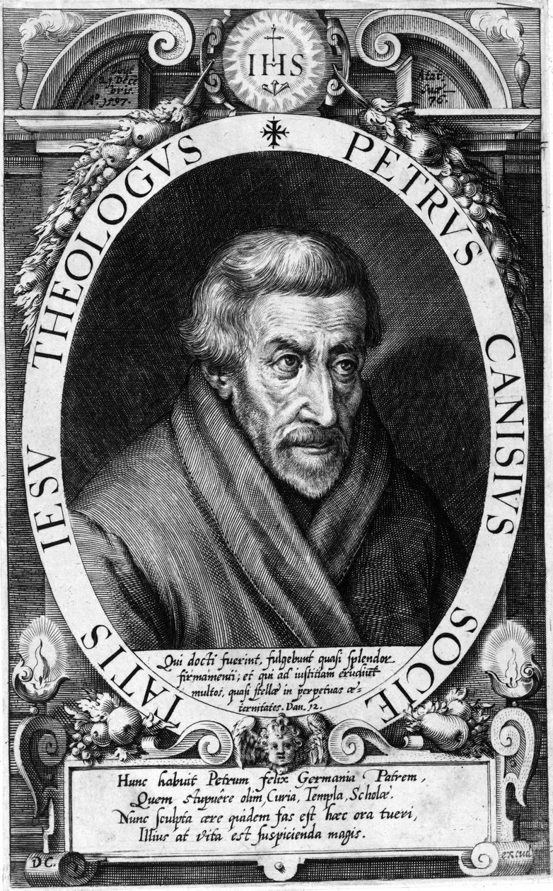 Peter Canisius by Dominicus or Custodis Custos