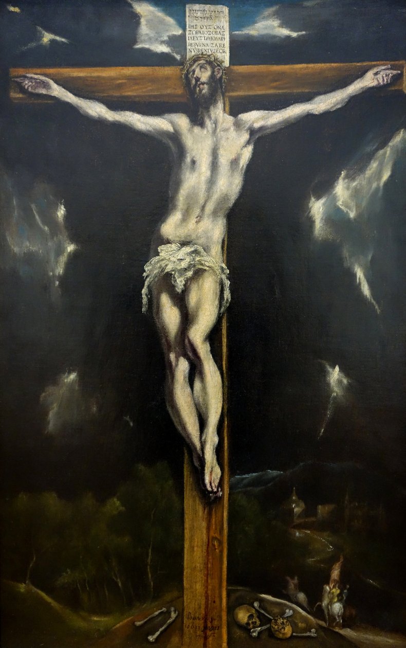 İsa çarmıhta by El Greco