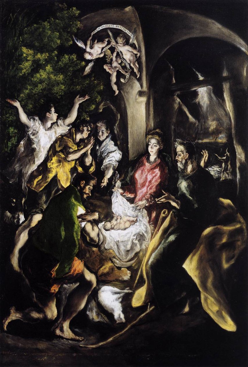 Çobanların hayranlığı by El Greco