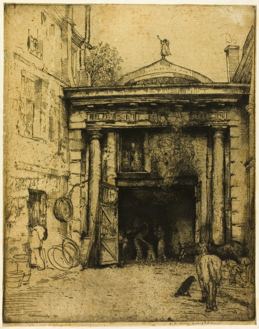 Karmelitlerin Forge by Donald Shaw MacLaughlan