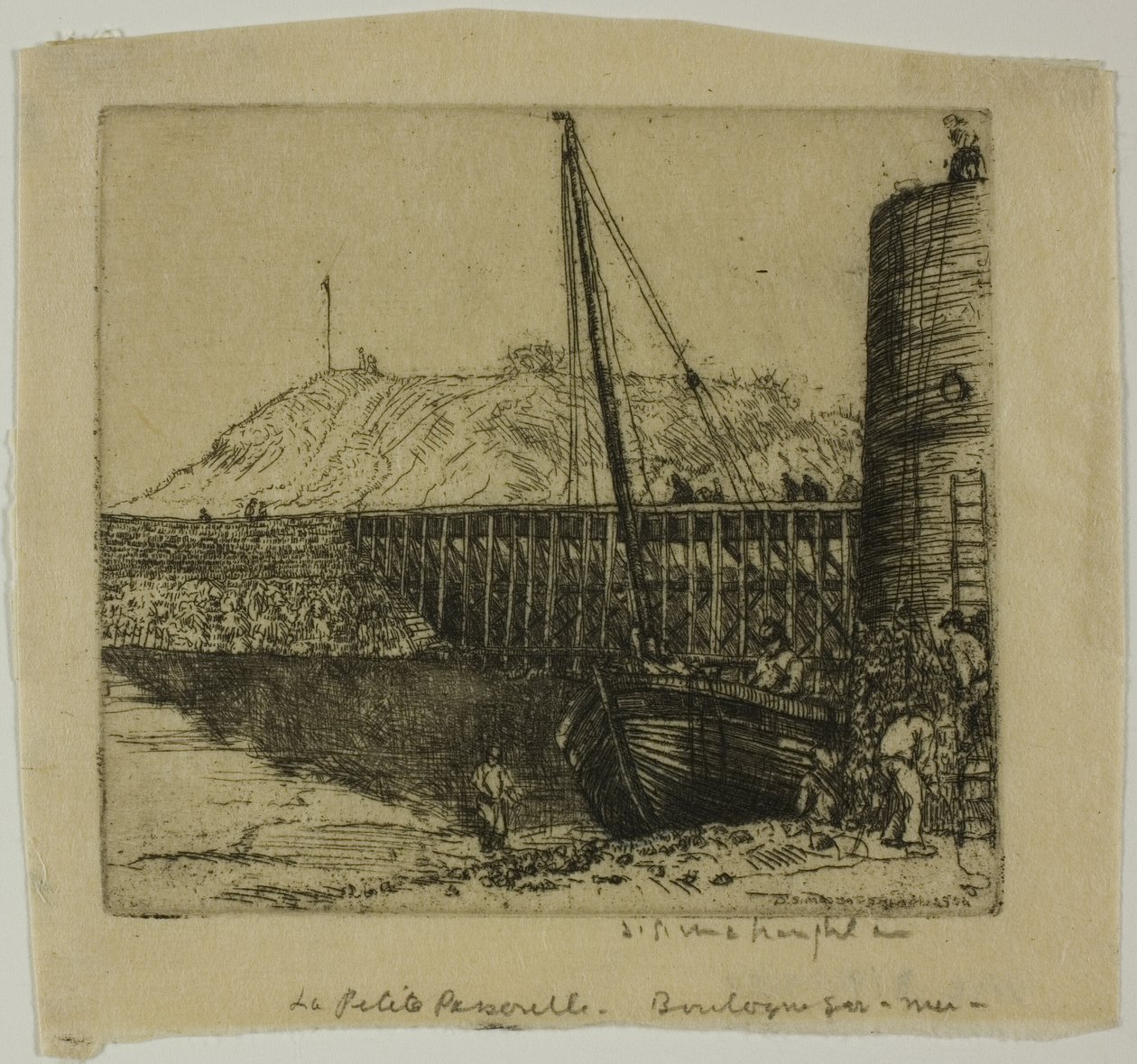 Geçit, Boulogne by Donald Shaw MacLaughlan