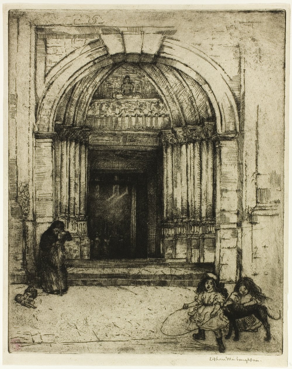 St. Germain-des-Pres Portalı by Donald Shaw MacLaughlan