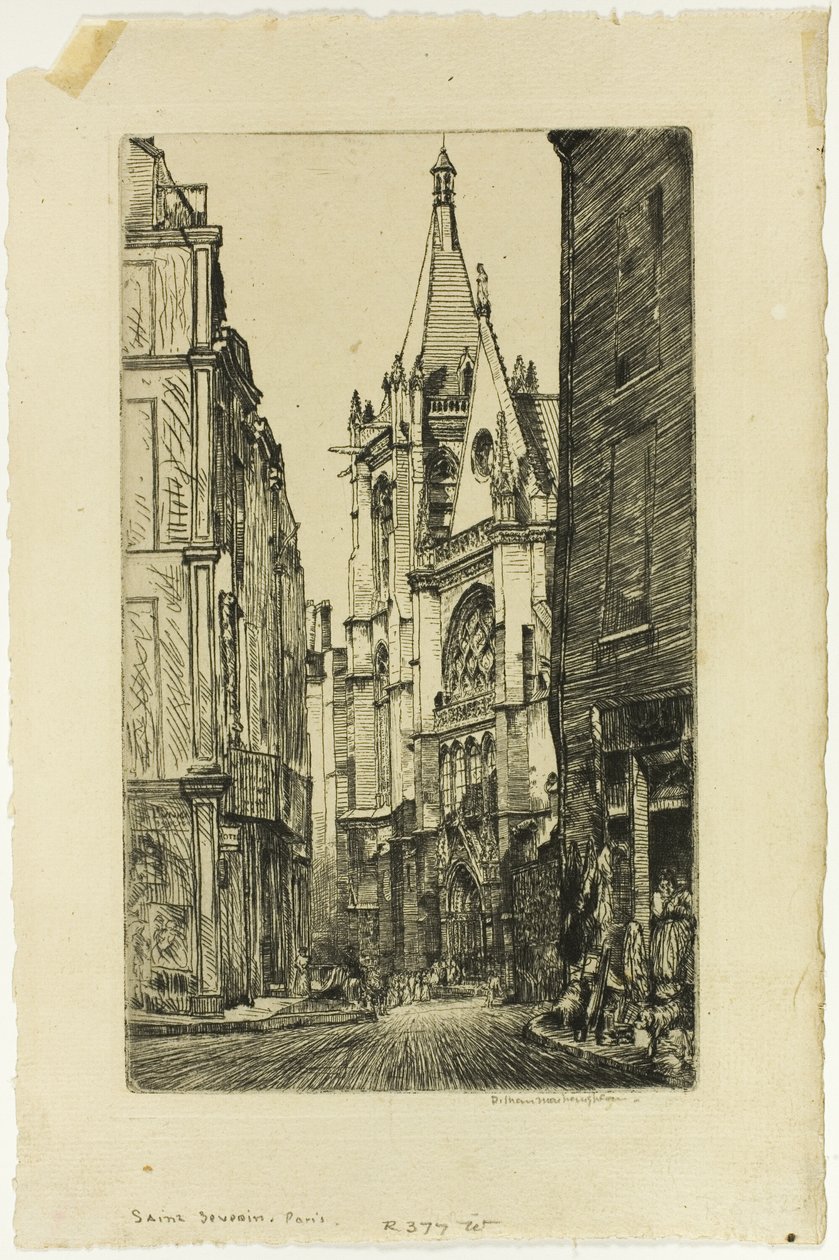 Aziz Severin, Paris by Donald Shaw MacLaughlan