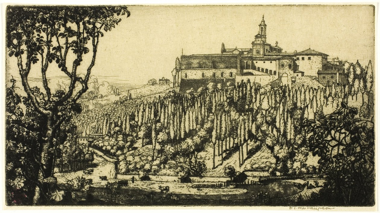 Certosa, Floransa by Donald Shaw MacLaughlan