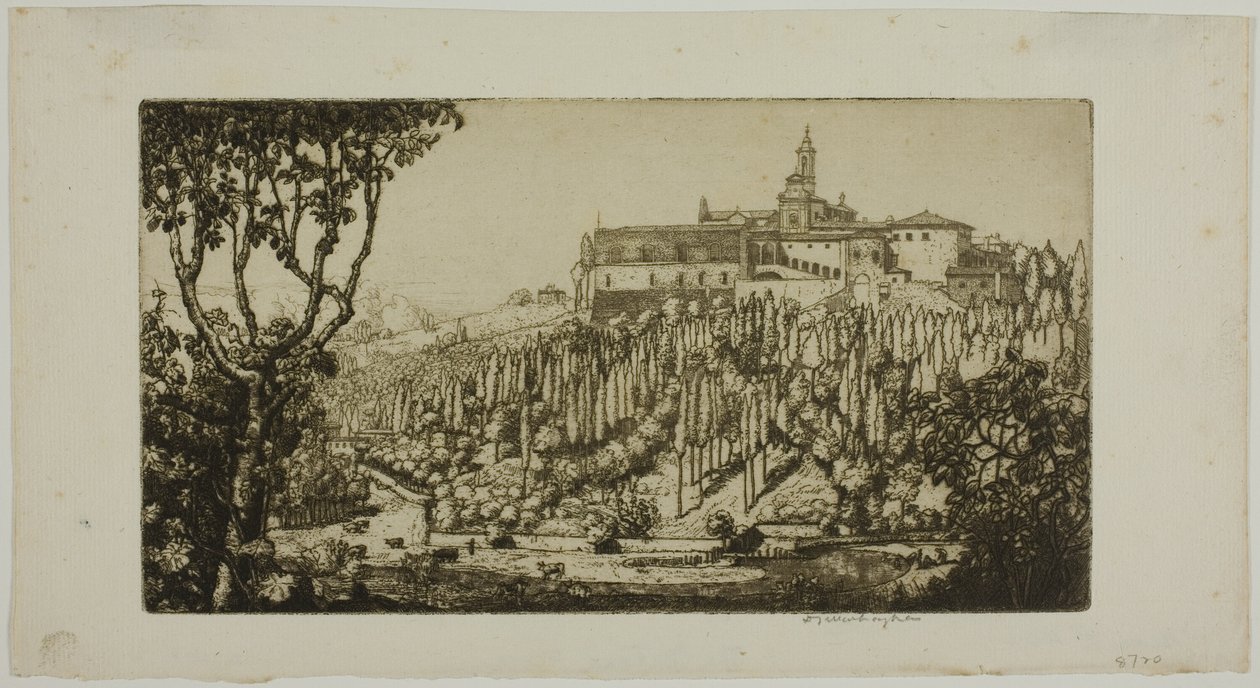 Certosa, Floransa by Donald Shaw MacLaughlan