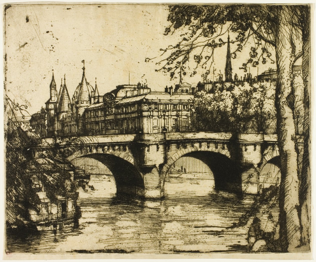 Conciergerie, Paris by Donald Shaw MacLaughlan