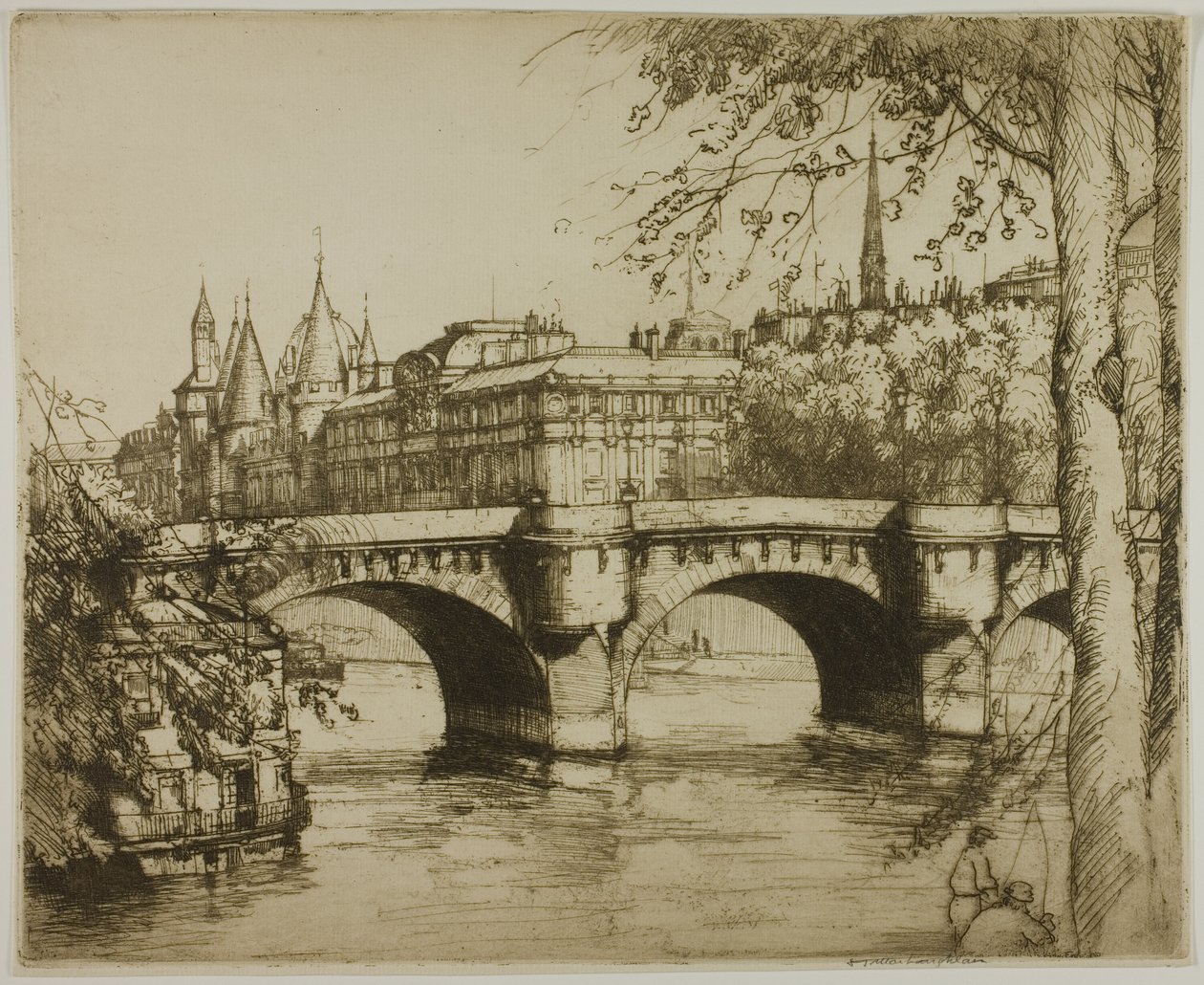 Conciergerie, Paris by Donald Shaw MacLaughlan